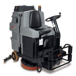Manual Eagle Power Rhino Rider Sweeper-Scrubber